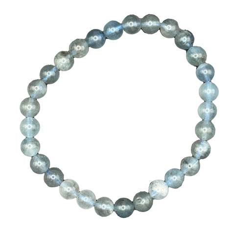 Aquamarine Bracelet 6mm