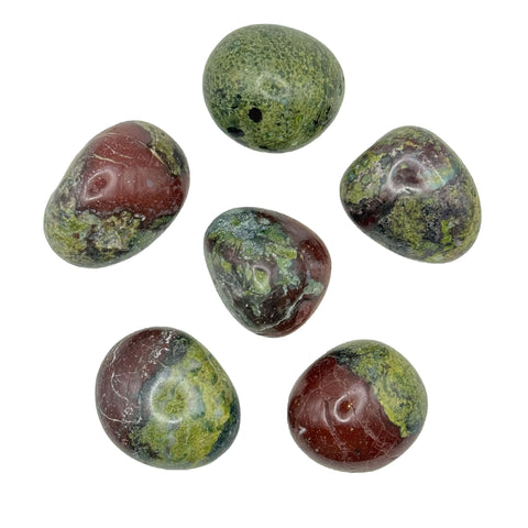 Dragon Blood Jasper Tumbles