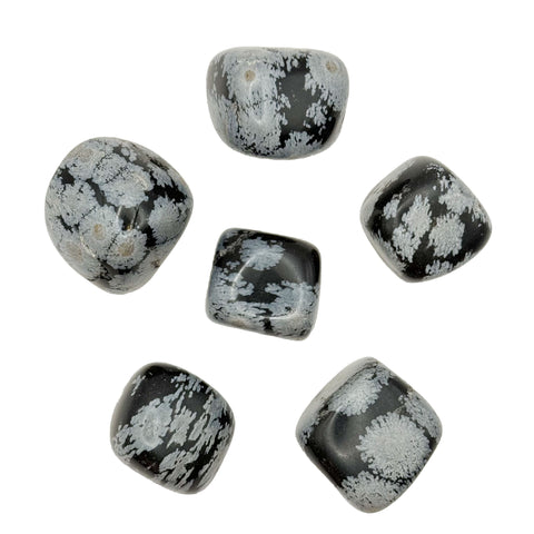Snowflake Obsidian Tumbles