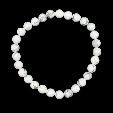 Howlite Bracelet 6mm