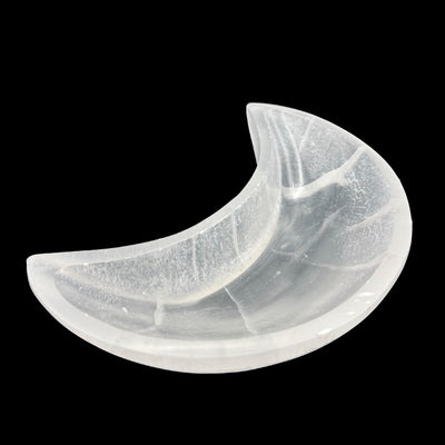 Large Selenite Moon Bowl