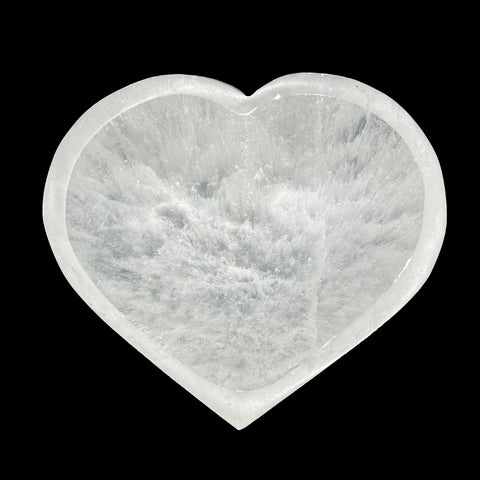 Selenite Heart Bowl