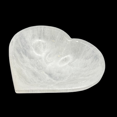 Selenite Heart Bowl