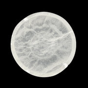 Selenite Medium Circle Bowl with Stand