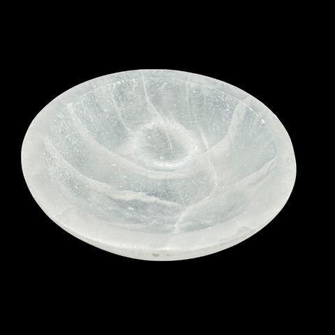 Selenite Medium Circle Bowl