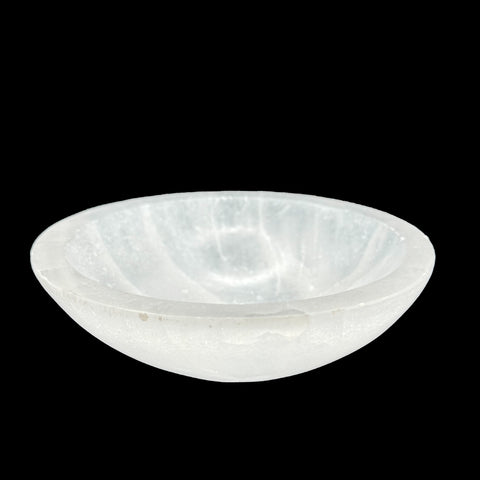 Selenite Medium Circle Bowl