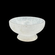 Selenite Small Circle Bowl with Stand