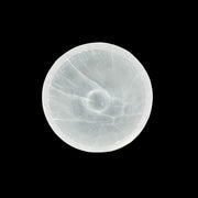 Selenite Small Circle Bowl